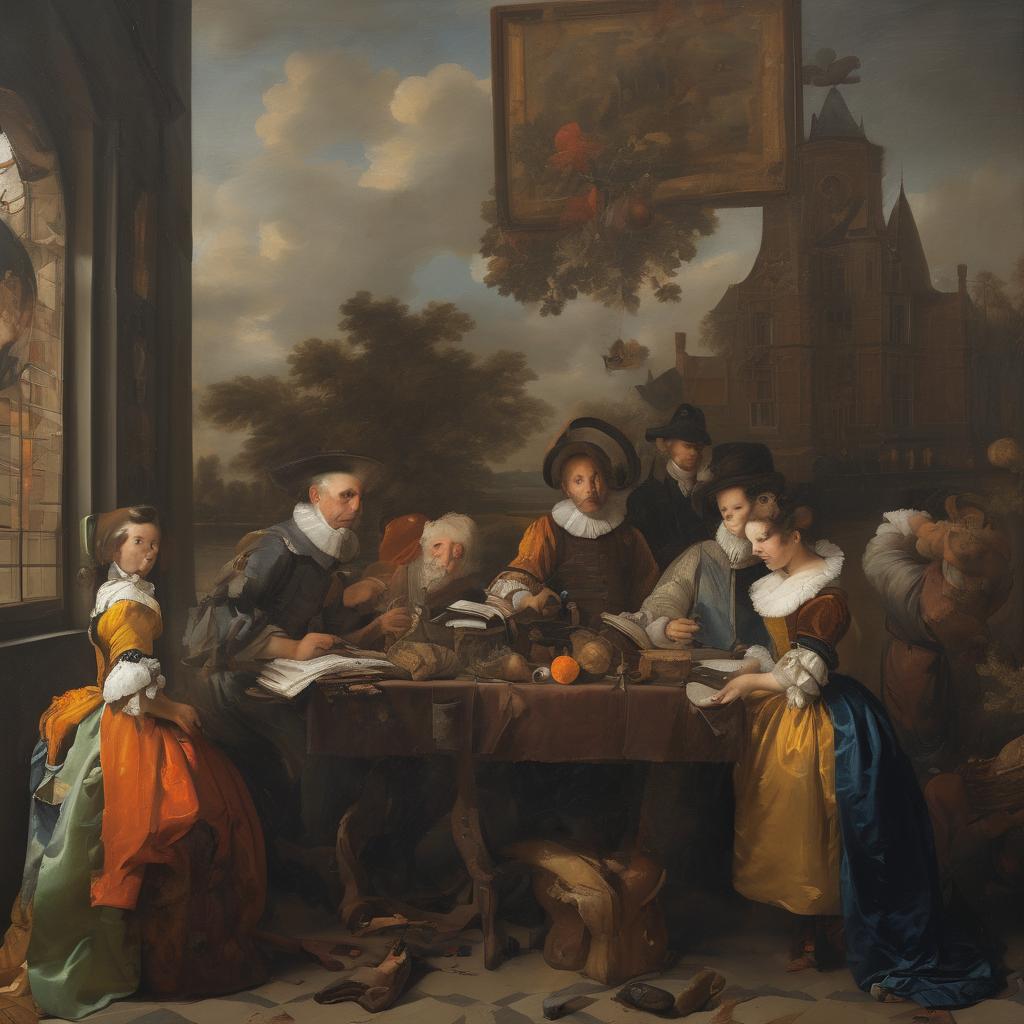 Το Καλλιτεχνικό Στυλ του Jan Gerritsz van BRONCHORST